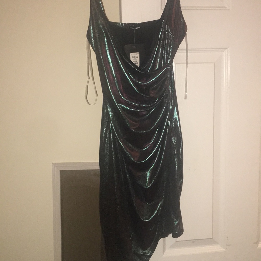 Metallic dress